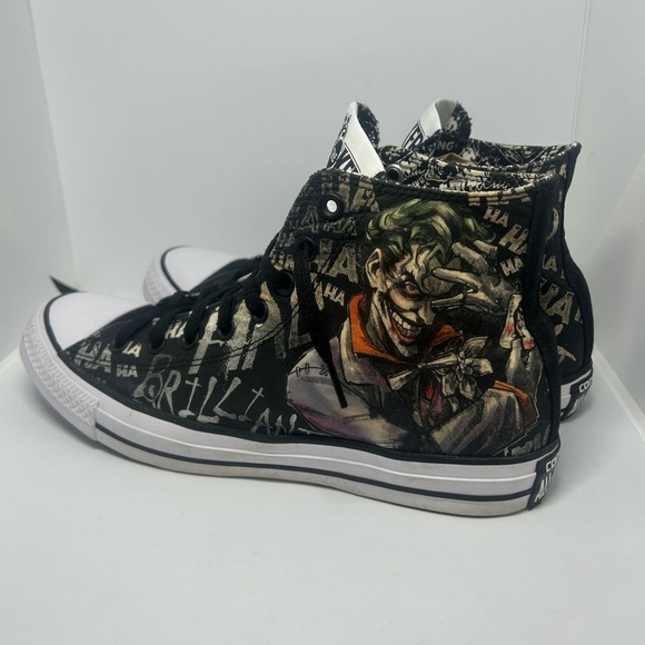 DC Comics Joker Coverse Hightops - Picture 1 of 10